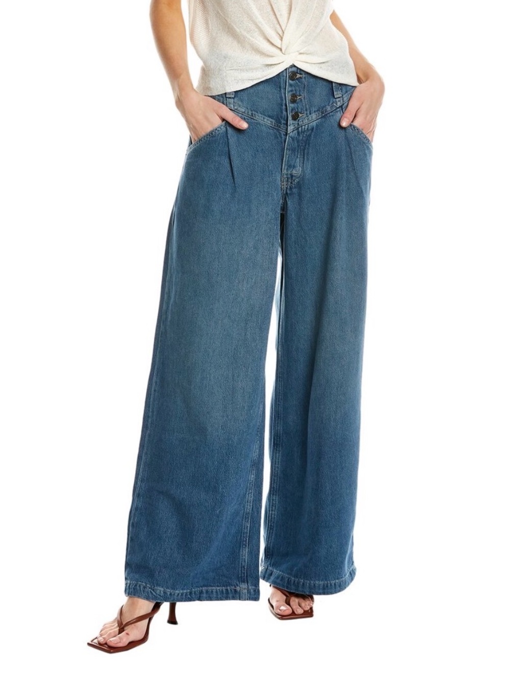 We The Free Super Sweeper Wide Leg, 27
